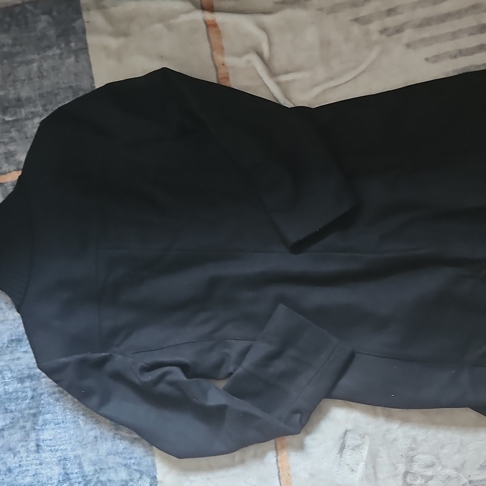 Michael KORS Wool Women's Black Coat Sz8 - Picture 4 of 5